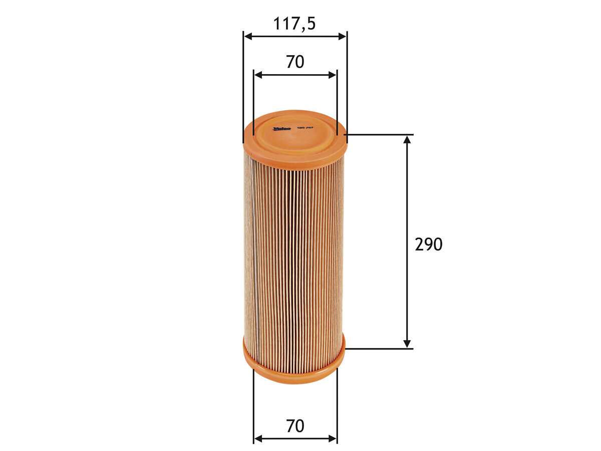 AIR FILTER - ROUND TYPE